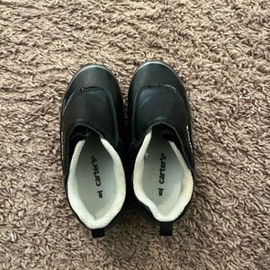 Carter's Black Sneakers with Streamlined Design